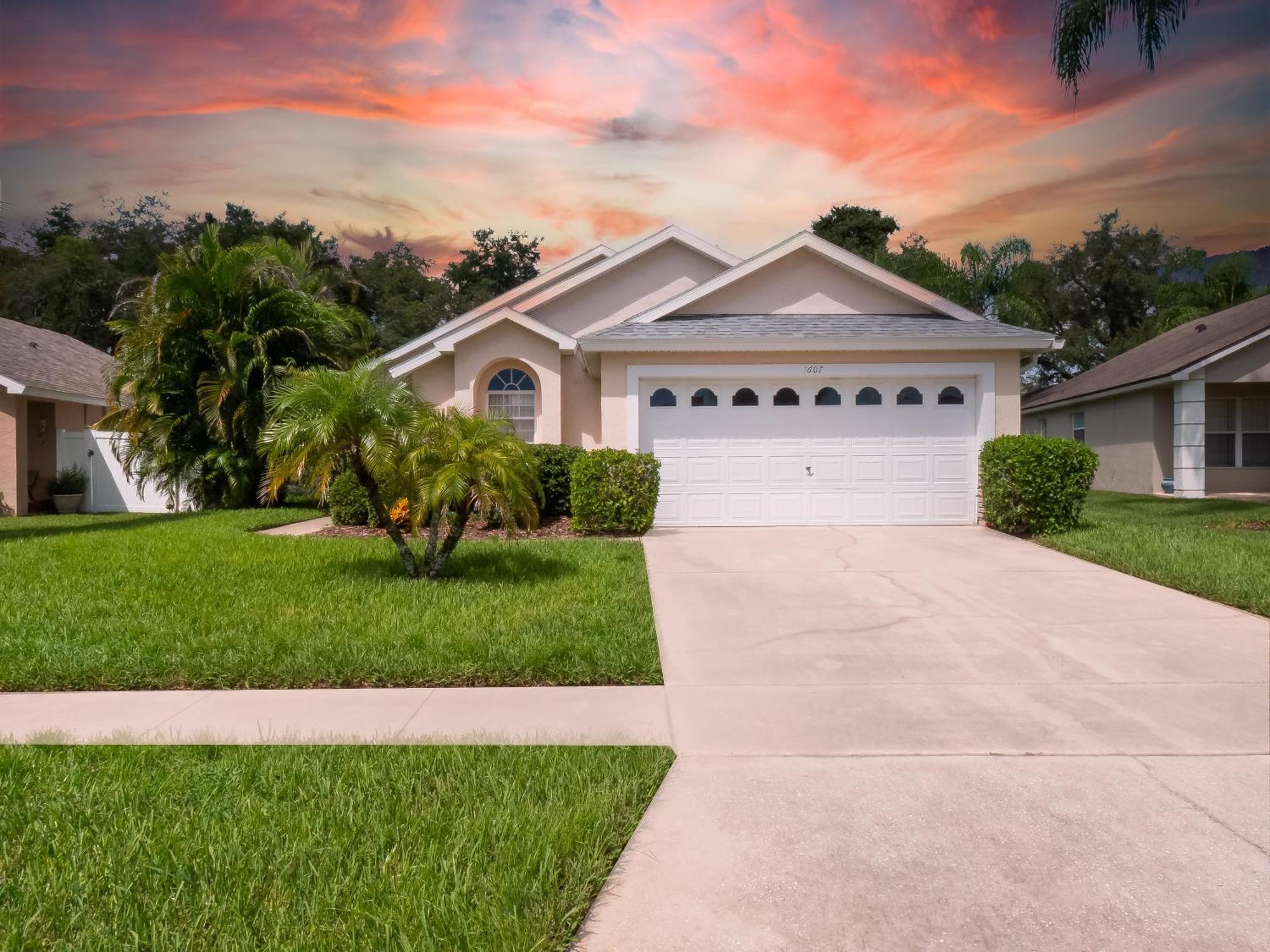 Bsv1607 - Amazing 5 Bedroom Home With Free Wifi And Private Pool & Spa Orlando Exterior foto