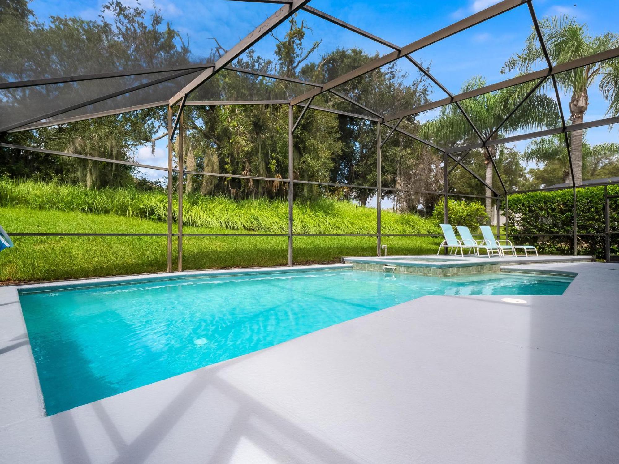 Bsv1607 - Amazing 5 Bedroom Home With Free Wifi And Private Pool & Spa Orlando Exterior foto